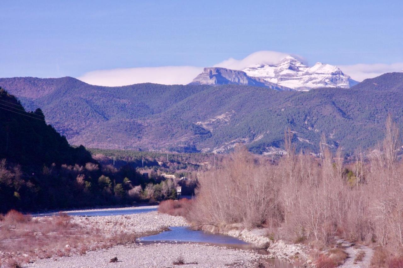 Apartamento Vista Al Ara Aínsa Exteriér fotografie